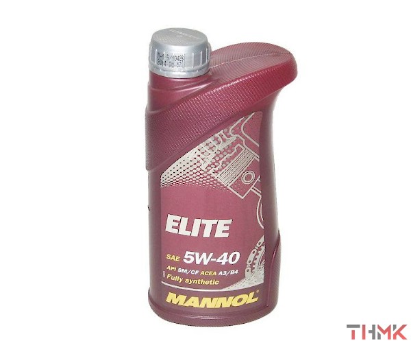 Масло моторное 5w40 Mannol Elite SN/CF 1 л канистра